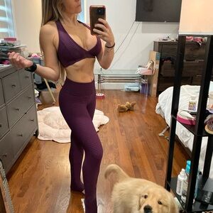 Booty by Brabants Purple Activewear Set